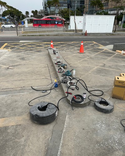 屏東停車場線路施工, 高雄停車場線路施工, 高雄停車場配管配線工程, 屏東停車場配管配線工程